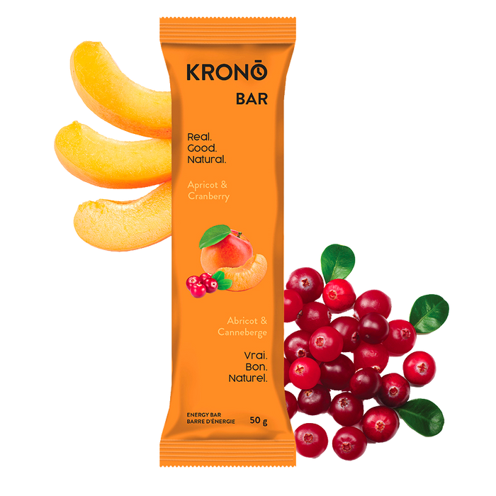 Apricot & Cranberry Energy Bars – Box of 12