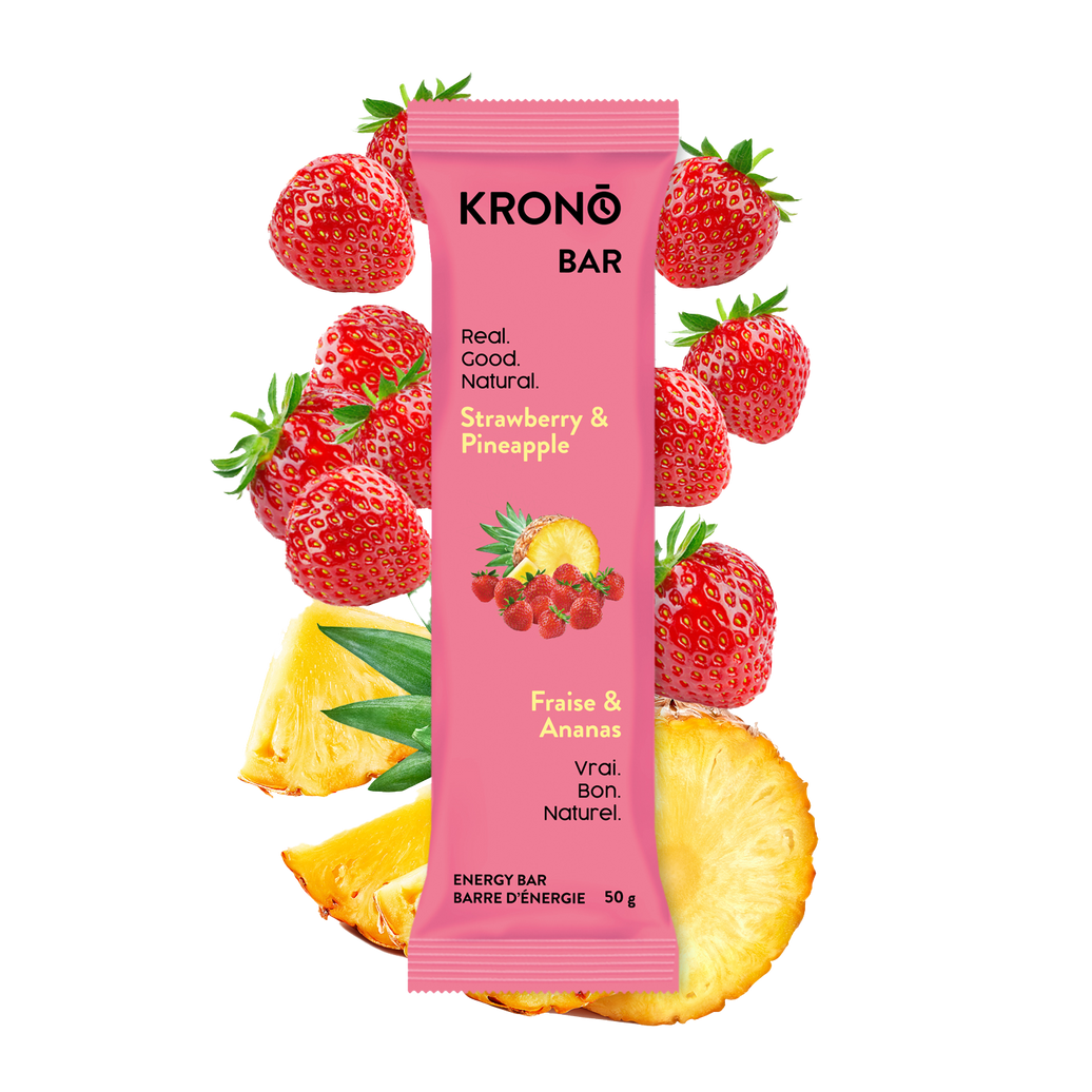 Strawberry & Pineapple Energy Bars – Box of 12