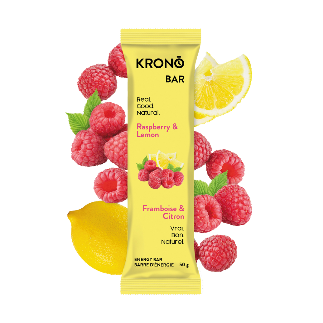 Raspberry & Lemon Energy Bars – Box of 12