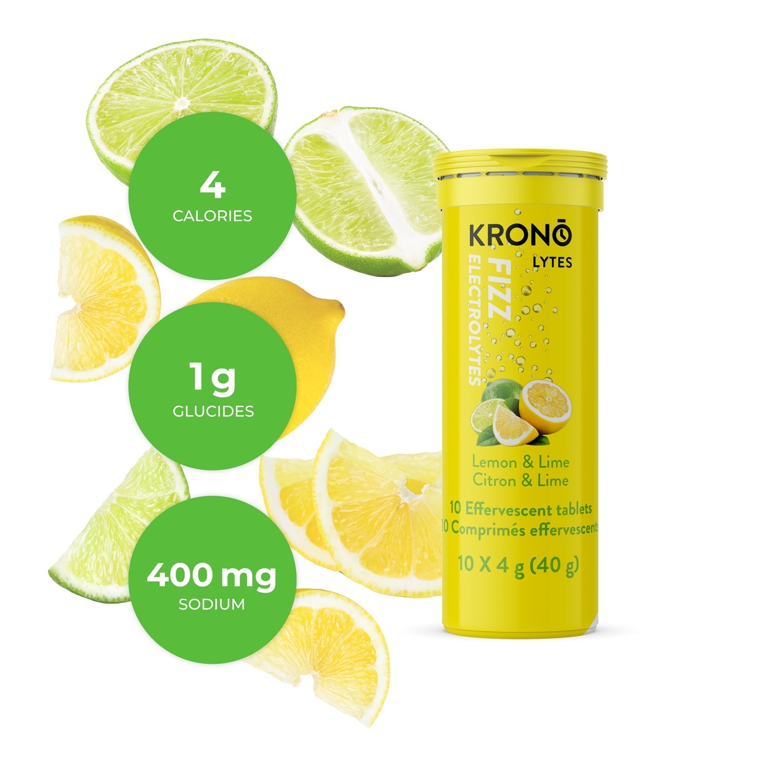 Lemon & Lime Effervescent tablets