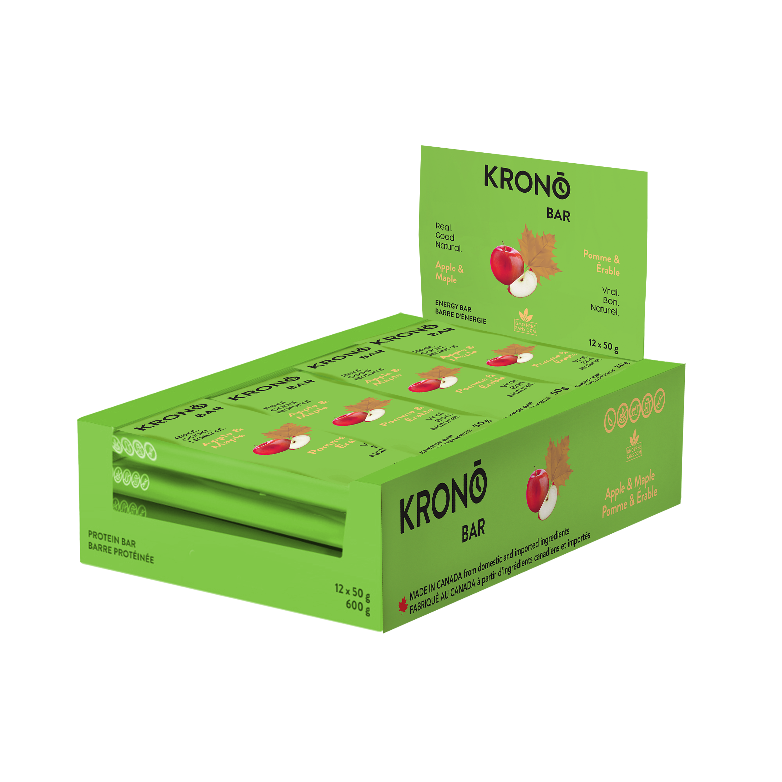 NEW - Apple & Maple Energy Bars – Box of 12