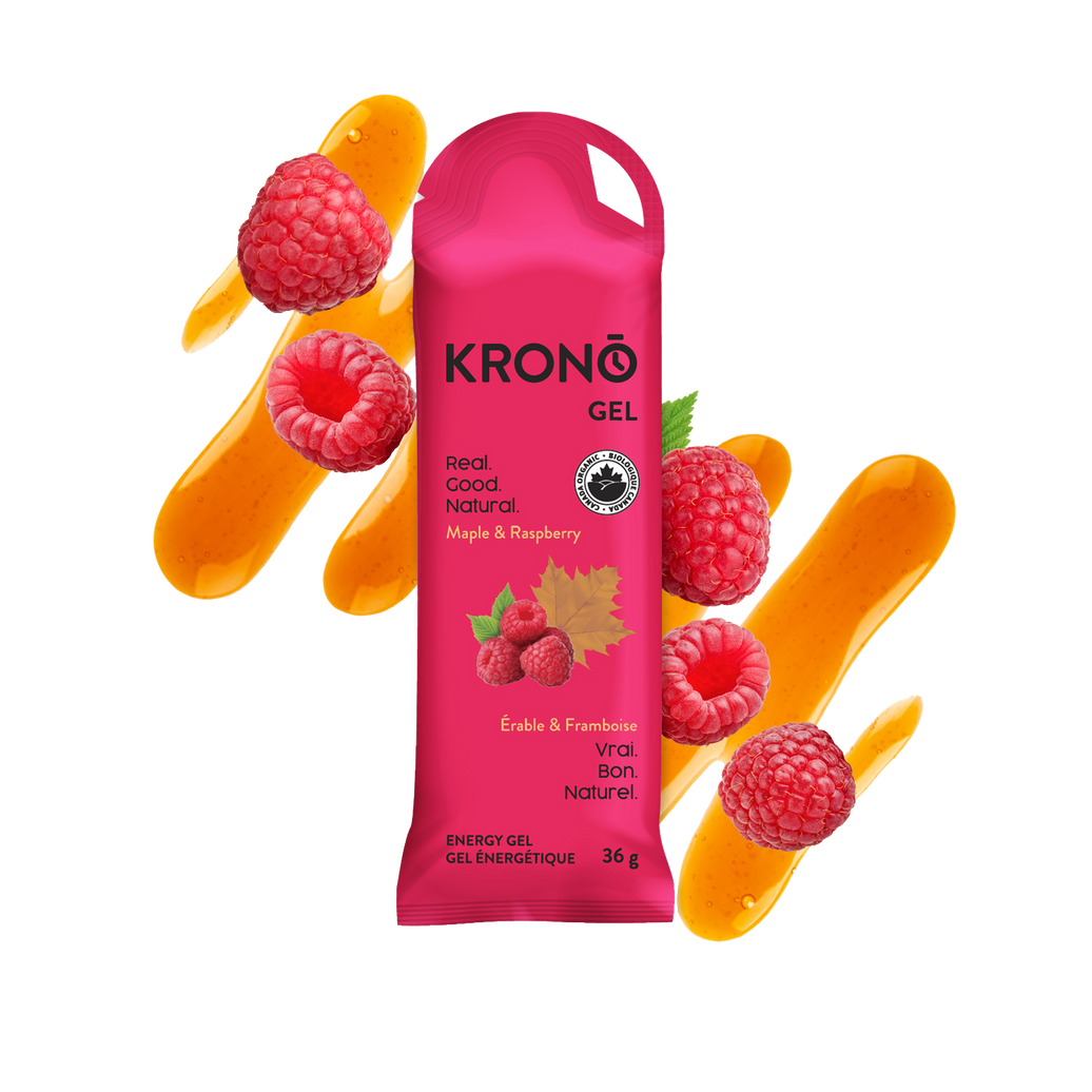 Maple & Raspberry Energy Gels – Box of 24