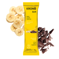 Chocolate & Banana Protein Bars – Box of 12