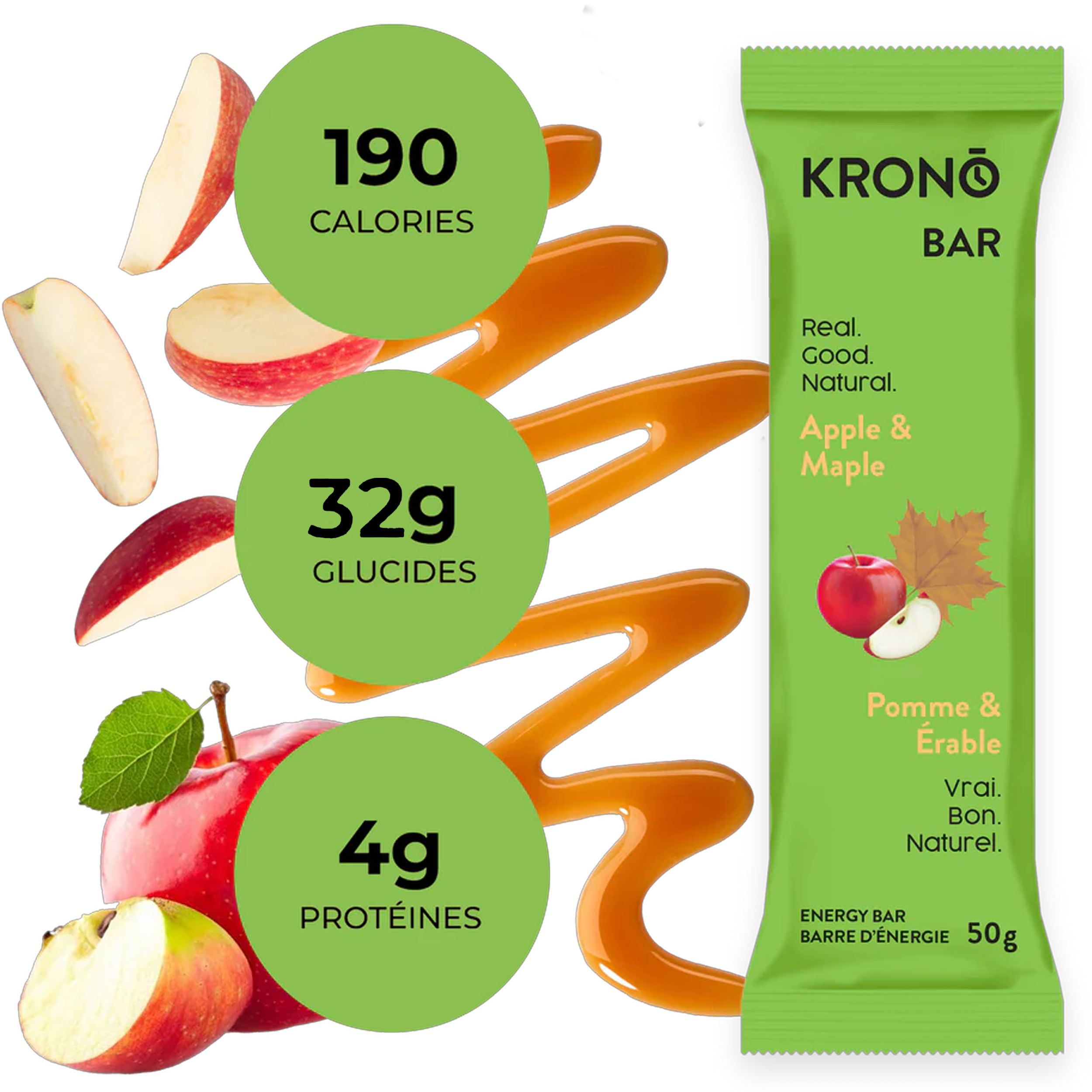 NEW - Apple & Maple Energy Bars – Box of 12